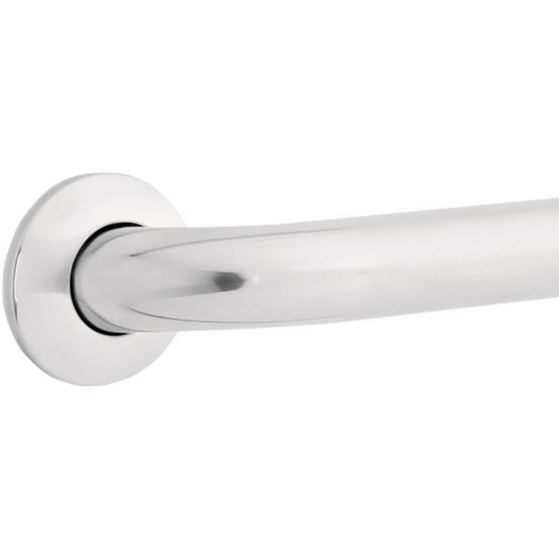 Delta 18 in. L ADA Compliant Peened Stainless Steel Grab Bar