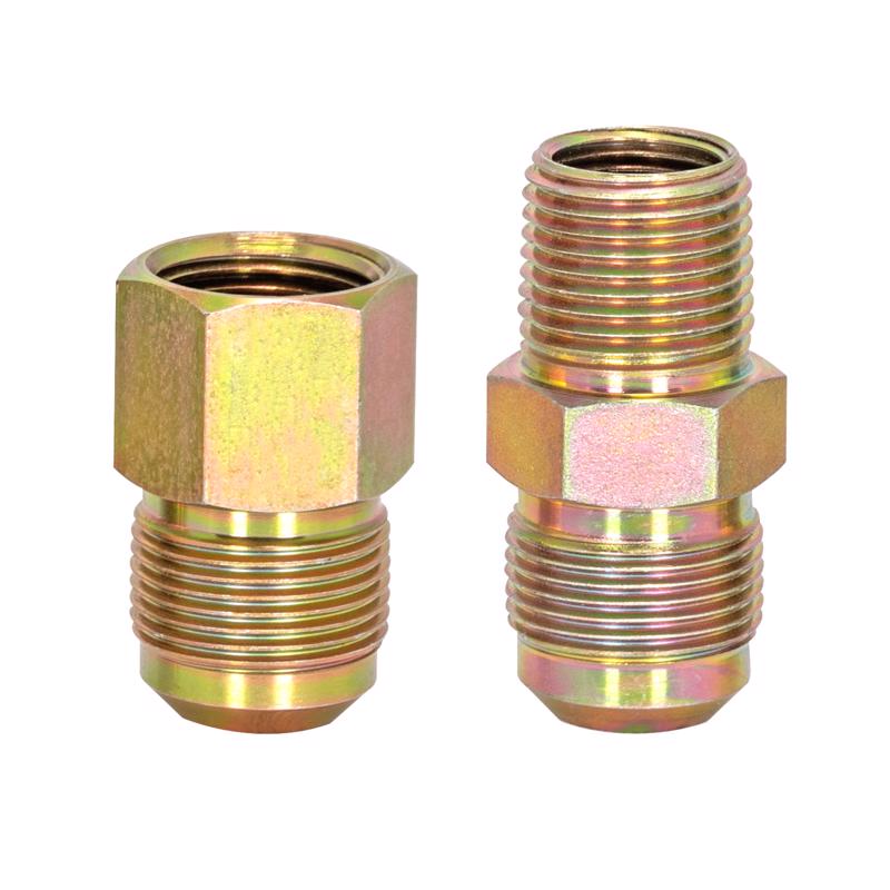 Eastman 1/2 in. FIP X 1/2 in. D MIP 24 in. Stainless Steel Gas Connector