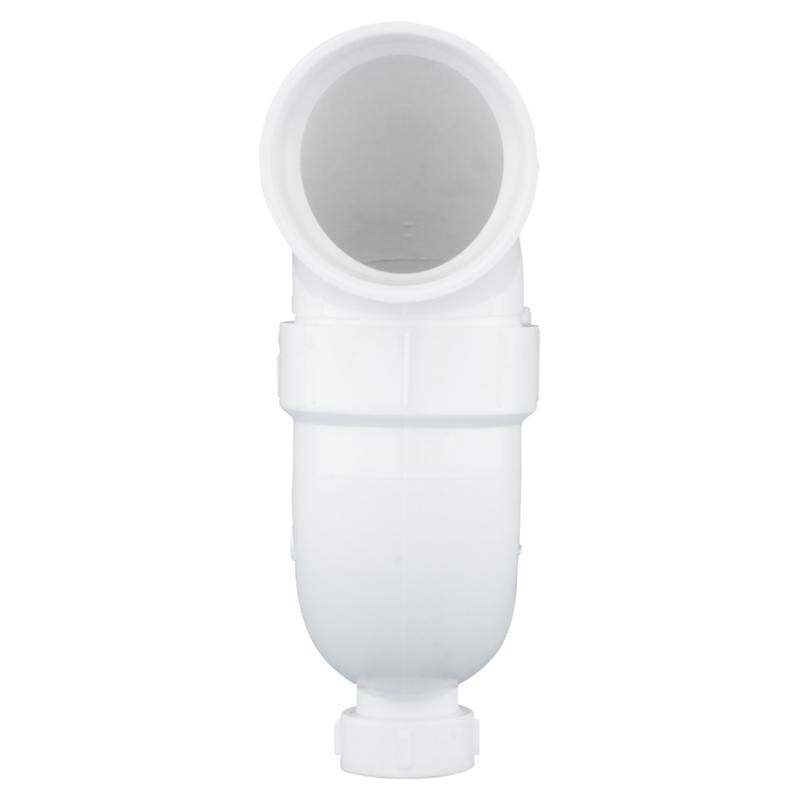 Charlotte Pipe Schedule 40 1-1/2 in. Hub X 1-1/2 in. D Hub PVC P-Trap with Clean Out 1 pk, Pack of 5