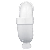 Charlotte Pipe Schedule 40 1-1/2 in. Hub X 1-1/2 in. D Hub PVC P-Trap with Clean Out 1 pk, Pack of 5