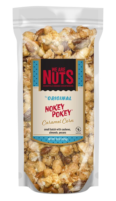 We Are Nuts 16008RX Hokey Pokey Caramel Corn, Original, 15 oz Bag, Pack of 12