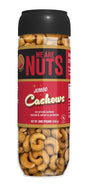 We Are Nuts 18026TJX Whole Extra-Large Cashew Snack, Roasted and Salted, 16 oz Jar, Pack of 12