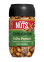 We Are Nuts 13010JX Peanut Snack, Cinnamon Toasted, 10 oz, Pack of 12