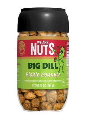 We Are Nuts 13021JX Pickled Peanuts, Big Dill, 10 oz, Pack of 12