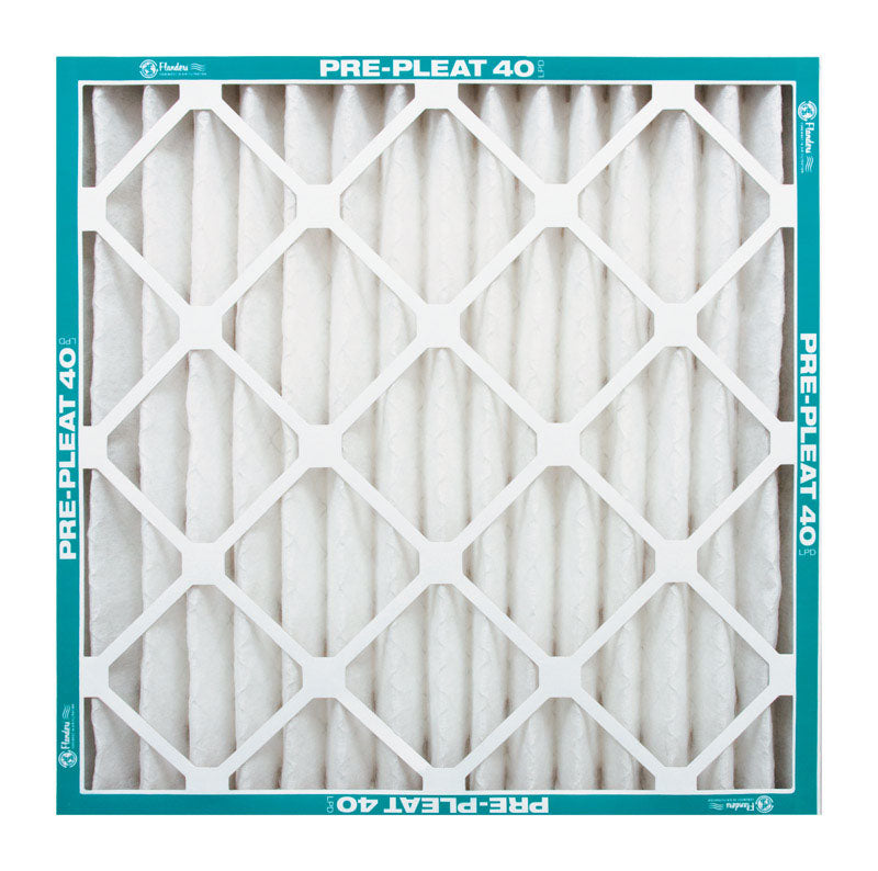 Flanders Pre-Pleat 20 in. W X 20 in. H X 4 in. D Synthetic 8 MERV Pleated Air Filter 1 pk, Pack of 6