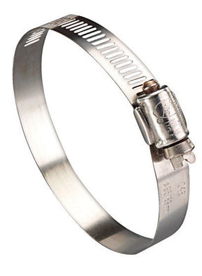 Ideal Tridon Hy Gear 1-1/2 in to 2-1/2 in. SAE 32 Silver Hose Clamp Stainless Steel Marine, Pack of 10