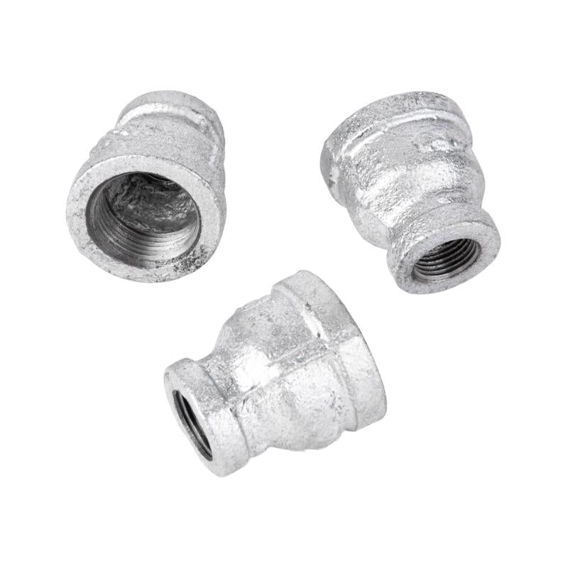 STZ Industries 4 in. FIP each X 2-1/2 in. D FIP Galvanized Malleable Iron Reducing Coupling