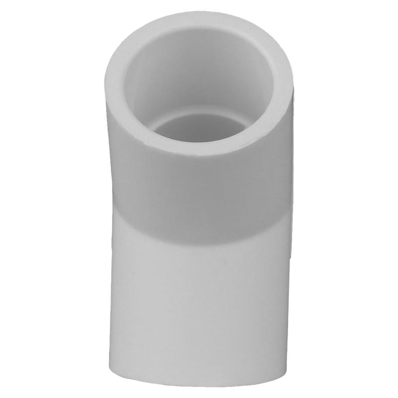 Charlotte Pipe Schedule 40 1/2 in. Slip X 1/2 in. D Slip PVC 45 Degree Elbow 1 pk, Pack of 25