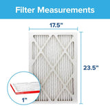 Filtrete 17-1/2 in. W X 23-1/2 in. H X 1 in. D 1000 MPR Pleated Air Filter 1 pk, Pack of 4