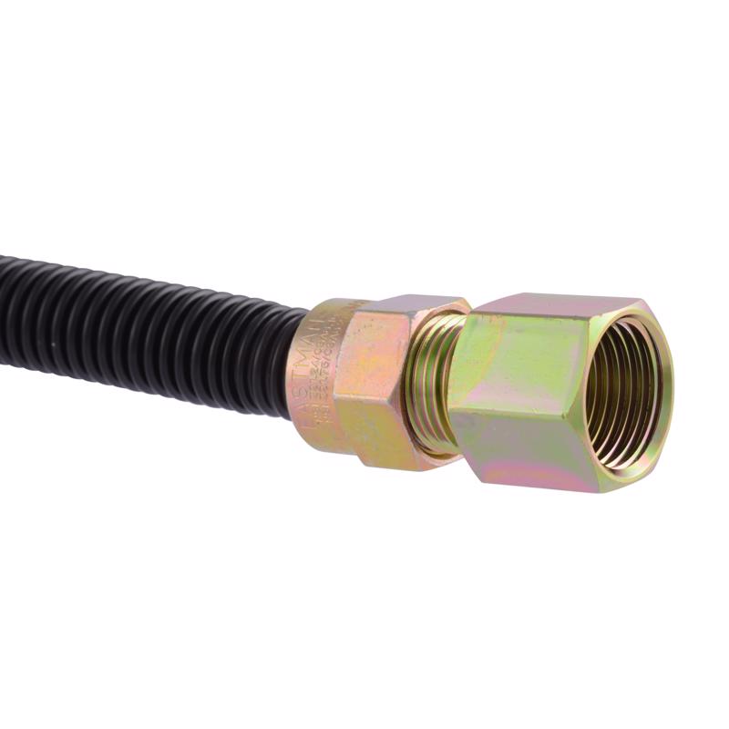Eastman 1/2 in. MIP X 1/2 in. D MIP 24 in. Stainless Steel Installation Kit