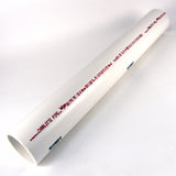 Charlotte Pipe Schedule 40 PVC Solid Pipe 3 in. D X 2 ft. L Plain End 260 psi, Pack of 6