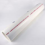 Charlotte Pipe Schedule 40 PVC Solid Pipe 4 in. D X 2 ft. L Plain End 220 psi, Pack of 4