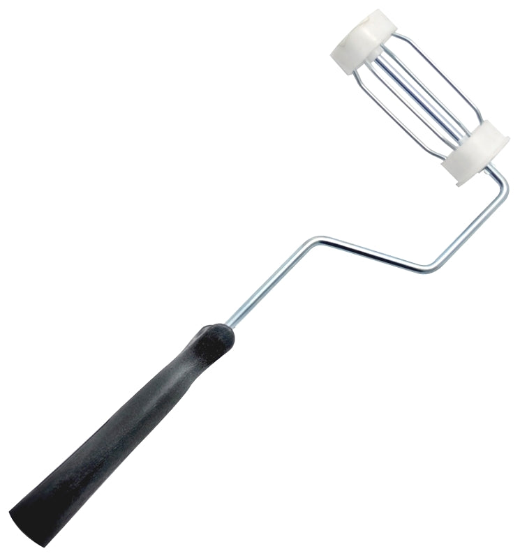 RollerLite 400-014 Roller Frame, 4 in W, 11 in L Roller, Plastic Handle, Black Handle