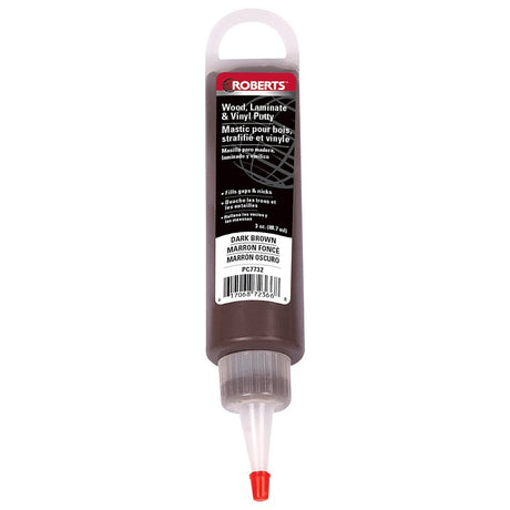 Roberts PC7732 Putty, Paste, Acrylic, Dark Brown, 3 oz Tube