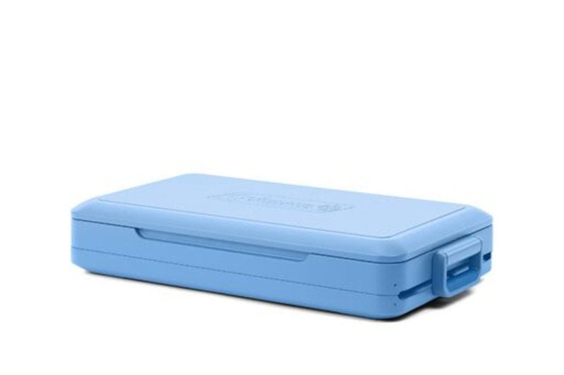 Coleman Snap 'N Go Series 2226073 Collapsible Hard Cooler, 55 qt Cooler, Polypropylene, Blue Sky, 64 hr Ice Retention