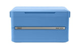 Coleman Snap 'N Go Series 2226073 Collapsible Hard Cooler, 55 qt Cooler, Polypropylene, Blue Sky, 64 hr Ice Retention