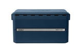 Coleman Snap 'N Go Series 2227723 Collapsible Hard Cooler, 45 qt Cooler, Polypropylene, Sapphire, 55 hr Ice Retention