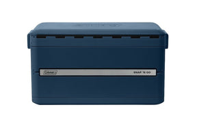 Coleman Snap 'N Go Series 2227723 Collapsible Hard Cooler, 45 qt Cooler, Polypropylene, Sapphire, 55 hr Ice Retention