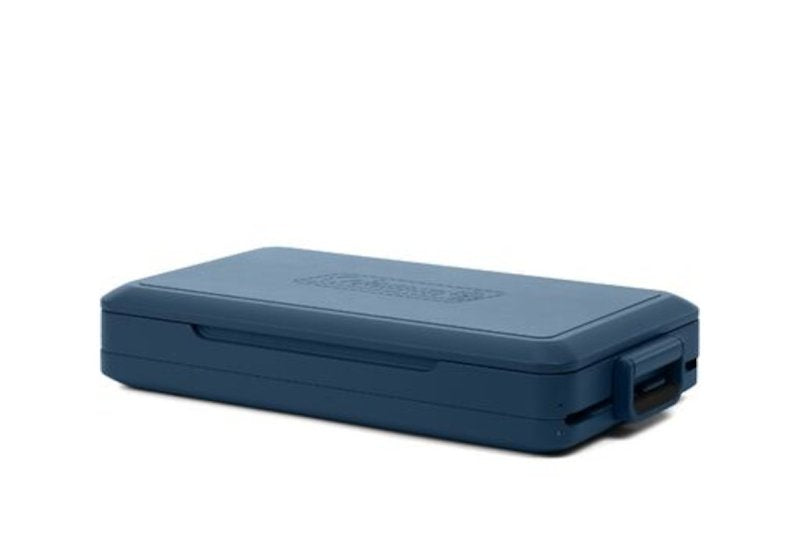 Coleman Snap 'N Go Series 2227725 Collapsible Hard Cooler, 55 qt Cooler, Polypropylene, Sapphire, 64 hr Ice Retention