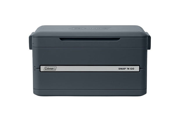 Coleman Snap 'N Go Series 2227726 Collapsible Hard Cooler, 35 qt Cooler, Polypropylene, Mussel, 48 hr Ice Retention