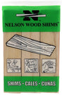 Nelson PSH6/9-72/56 Shim, 6 in L, 1-1/2 in W, Pine Wood, Natural, Pack of 12