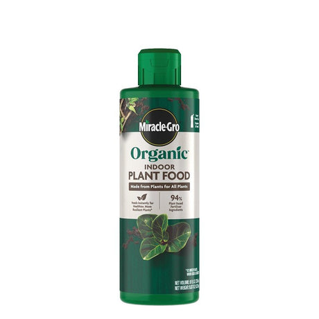 Miracle-Gro 3422010 Indoor Organic Plant Food, 8 oz, Liquid