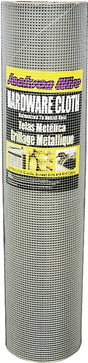 Jackson Wire 11 05 38 13 Hardware Cloth, 100 ft L, 36 in W, 23 ga Gauge, Square Mesh, 1/4 x 1/4 in Mesh, Galvanized