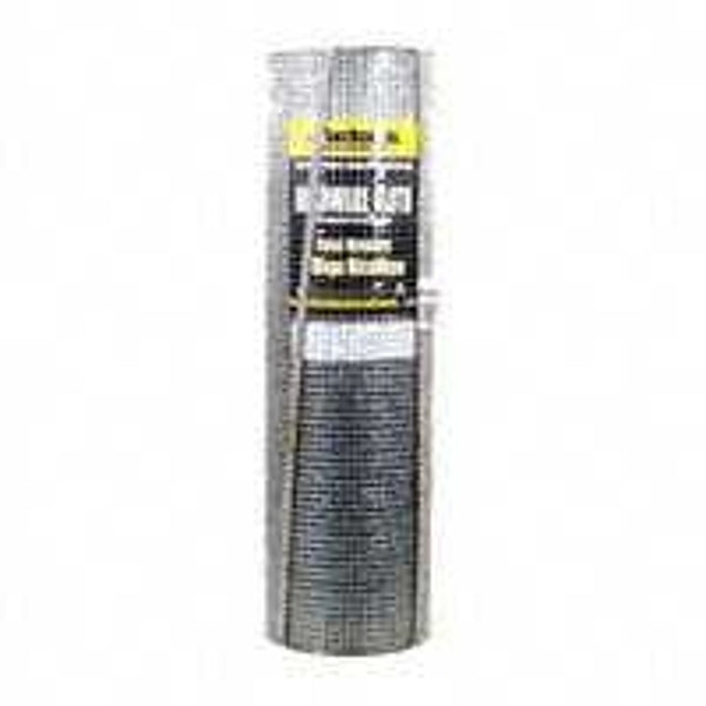 Jackson Wire 11 06 36 15 Hardware Cloth, 100 ft L, 24 in W, 27 ga Gauge, 1/8 x 1/8 in Mesh, Galvanized