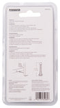 ProSource H62-B041C-PS Heavy-Duty Spring, 15/16 in Dia Base, 3-1/8 in Projection, Plastic & Steel, Antique Brass