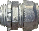 Halex 22212 EMT Connector, 3/4 in Compression, Zinc - 5/BAG