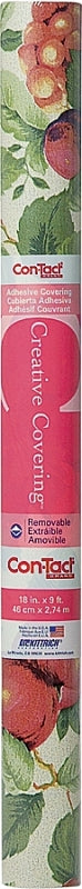 Con-Tact Creative Covering 09F-C9D03-12 Contact Paper, 9 ft L, 18 in W, Sonoma Pattern, Paper, Sonoma