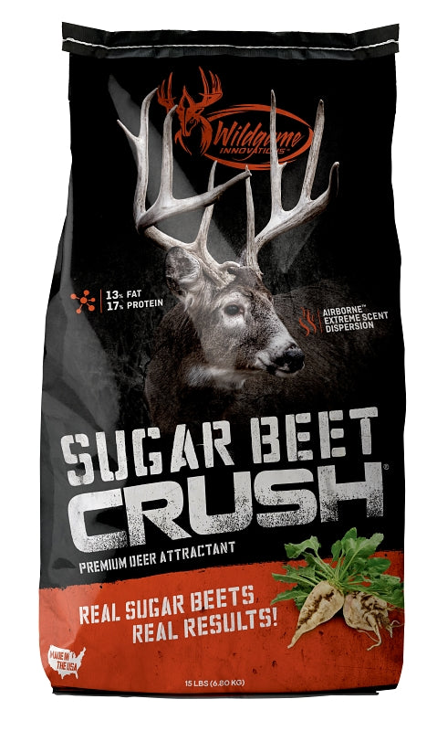 Wildgame INNOVATIONS WLD340 Sugar Beet Crush Attractant, Sugar Beet, 15 lb