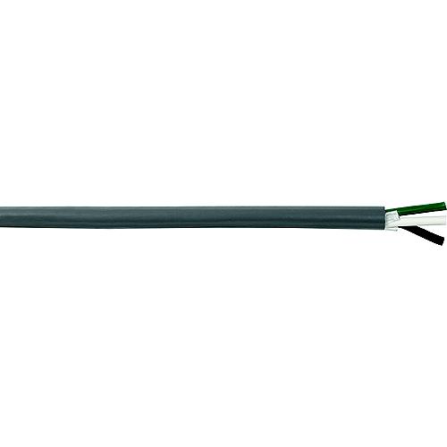 Cobra Wire B6G16T30250FT Tinned Copper Round Triplex Wire, 16/3, 250', Gray