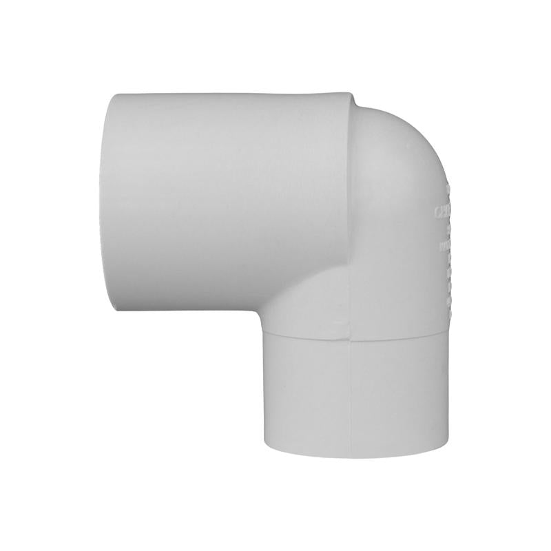 Charlotte Pipe Schedule 40 1-1/2 in. Spigot X 1-1/2 in. D Slip PVC Street Elbow 1 pk