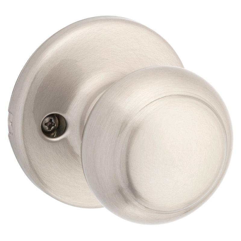 Kwikset 488CV 15 Dummy Knob, Cove Design, Satin Nickel