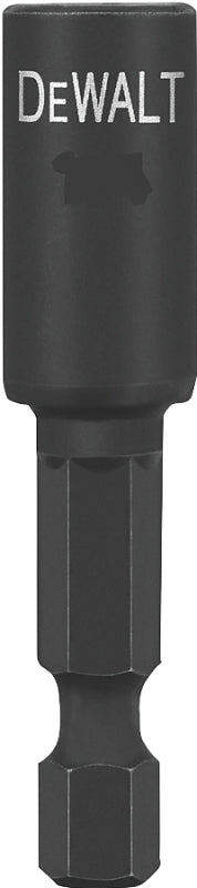 DEWALT IMPACT READY DW2223IR Magnetic Nut Driver, 3/8 in Drive, Hex Drive, 2-9/16 in L, 1/4 in L Shank, Hex Shank