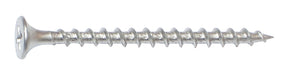 Midwest Fastener 07909 Deck Screw, #7-8 Thread, 2 in L, Coarse Thread, Bugle Head, Phillips Drive, Steel, Dacrotized