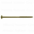 SaberDrive 52540 Lag Screw, 3/8 in Thread, 8 in OAL