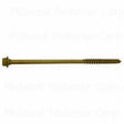 SaberDrive TimberTite Series 52553 Screw, 1/4 in Thread, 8 in L, Hex Drive