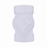 Charlotte Pipe 2 in. Hub X 2 in. D Hub PVC Cleanout Tee 1 pk