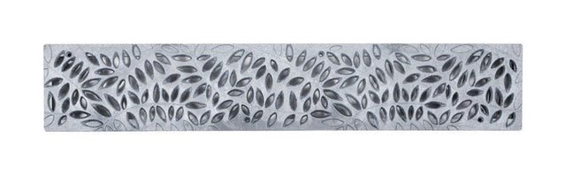 NDS Spee-D 24 in. Gray Rectangle Polyolefin Channel Grate