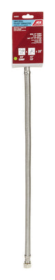 Ace 3/8 in. Compression X 1/2 in. D FIP 20 in. Braided Stainless Steel Faucet Supply Line