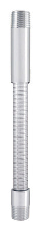 LDR Exquisite Chrome Stainless Steel Shower Arm, Pack of 4
