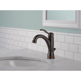 Delta Porter Oil Rubbed Bronze Contemporary Bathroom Faucet 4 in.
