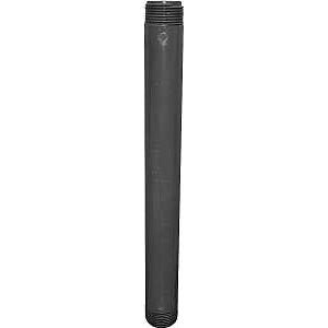 GENOVA P-12-18 Pipe Nipple, 1/2 in, PVC, SCH 80 Schedule, 18 in L