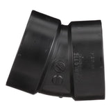 Charlotte Pipe 4 in. Hub X 4 in. D Hub ABS Elbow