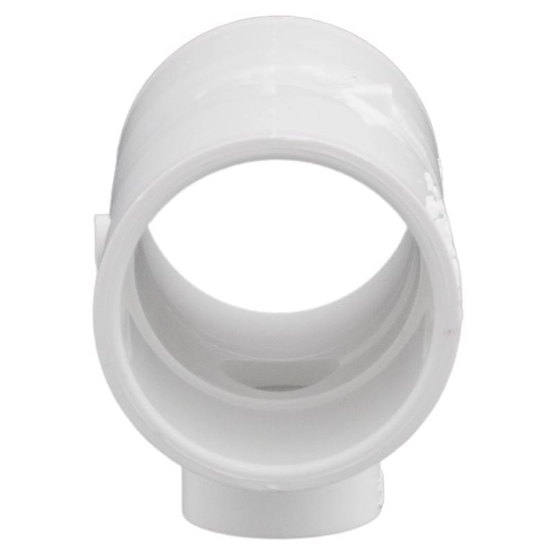 Charlotte Pipe Schedule 40 1-1/2 in. Slip X 1-1/2 in. D Slip PVC Reducing Tee 1 pk