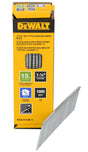 DEWALT DCA15125-1 Finishing Nail, 1-1/4 in L, Steel, Galvanized, Round Head, 1000 PK