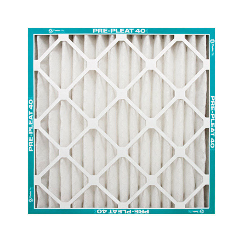Flanders 20 in. W X 25 in. H X 1 in. D Polyester Synthetic 8 MERV Pleated Air Filter 1 pk, Pack of 12