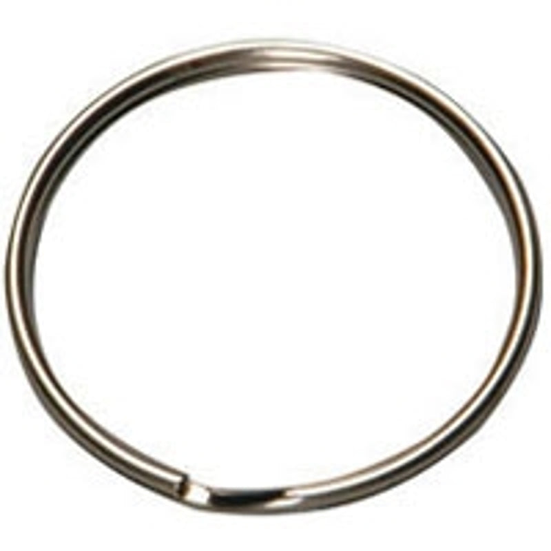 Hy-Ko 2GO Series KB106 Key Ring, Split Ring, 1-1/8 in Ring